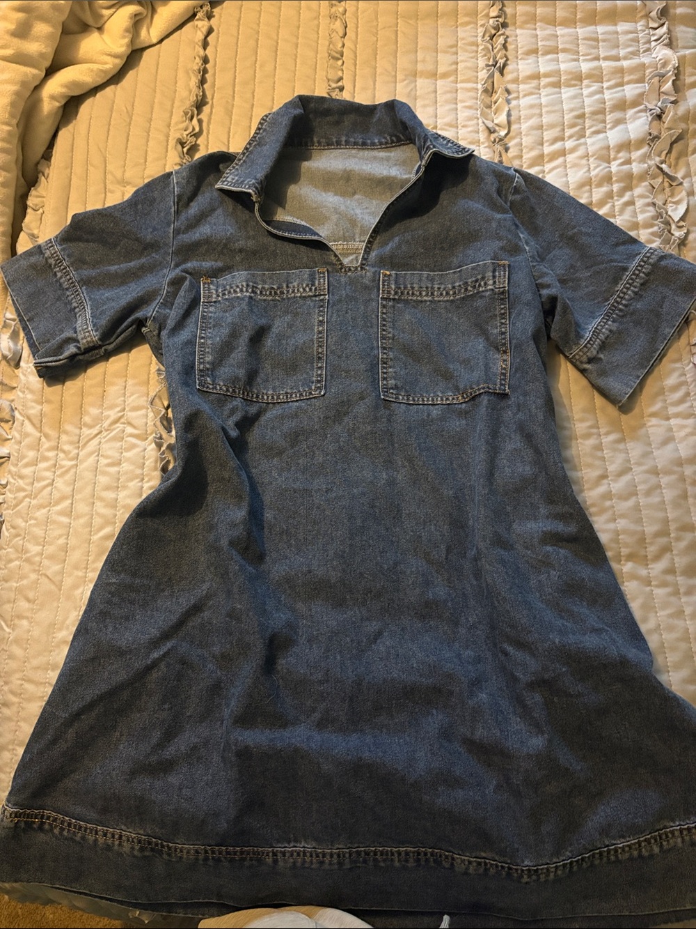 denim dress
